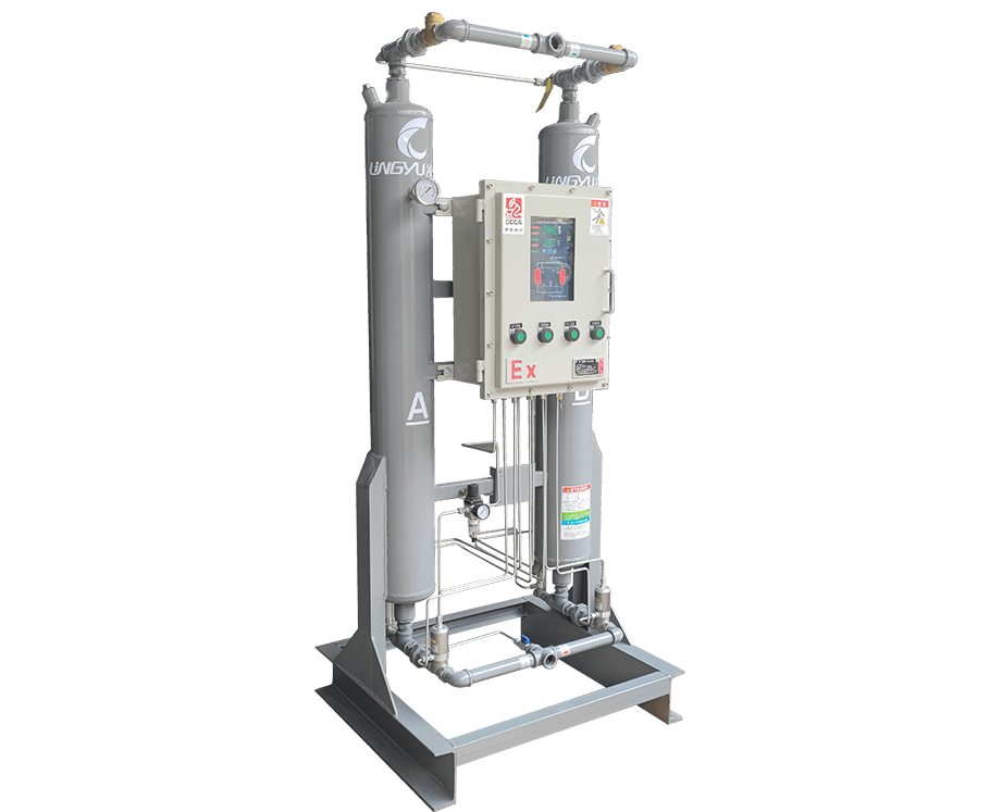 1.5立方無(wú)熱再生吸附式干燥機(jī)（防爆定制）
